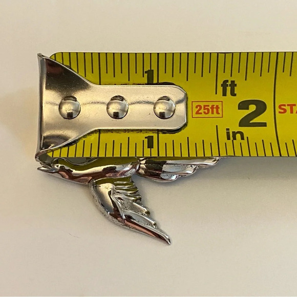 Vintage Coro Sterling Sliver Flying Pair of Doves Bird Brooch - Picture 9 of 10